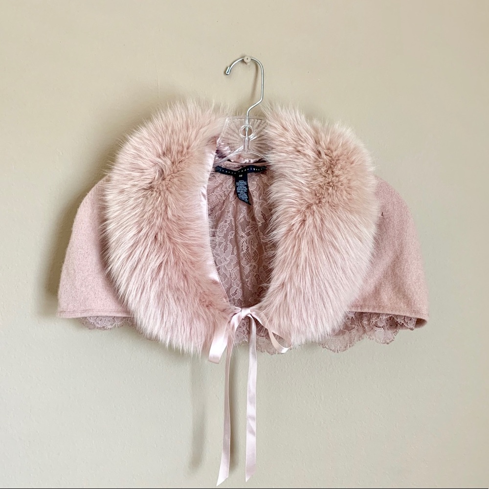 Robert Rodriguez Fur and Cashmere Stole